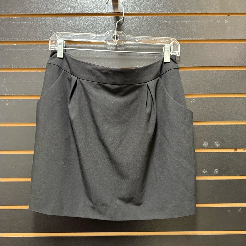Bebe Black High Waist Mini Skirt Size 8